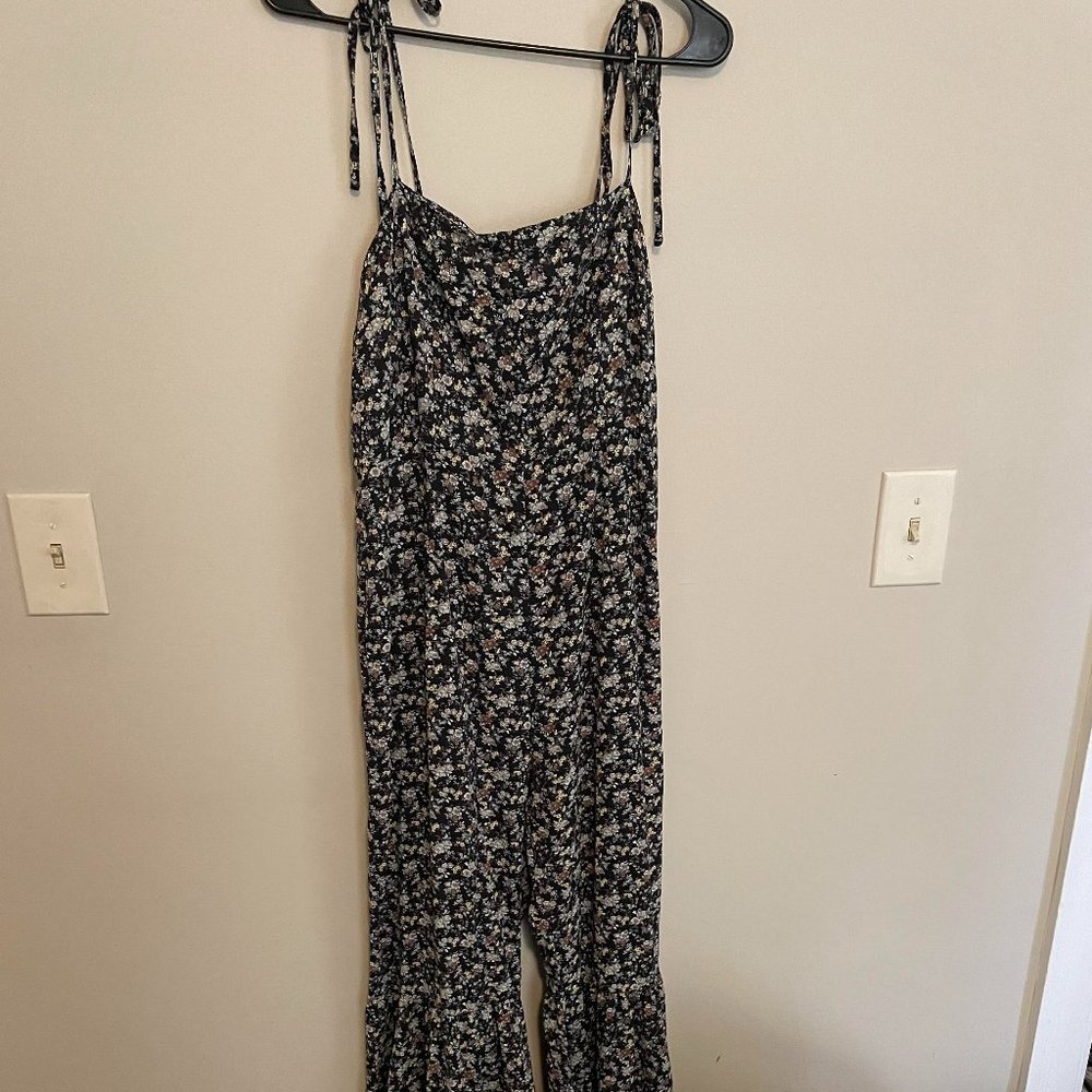 Floral print jumpsuit